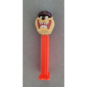 PEZ Looney Tunes Cycling Taz with Bicycle Helmet Dispenser - VINTAGE/1999!!